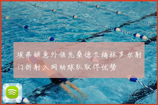 埃弗顿意外领先桑德兰梅林罗尔射门折射入网助球队取得优势
