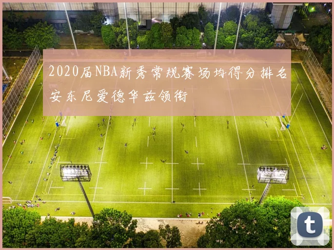 2020届NBA新秀常规赛场均得分排名安东尼爱德华兹领衔