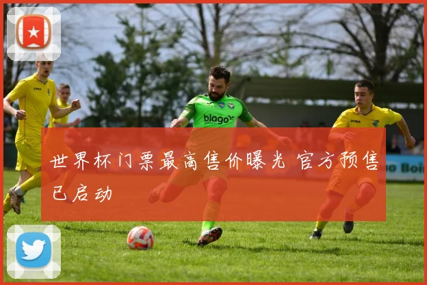 世界杯门票最高售价曝光 官方预售已启动